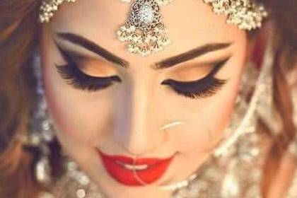 Bridal makeup