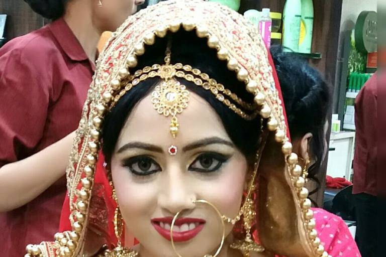 Bridal makeup