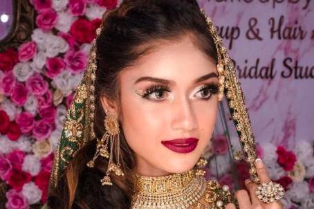 Bridal makeup