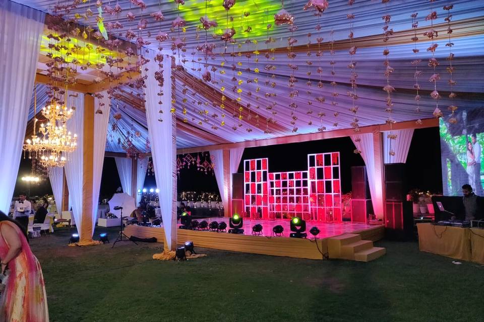 Stage for Social Event