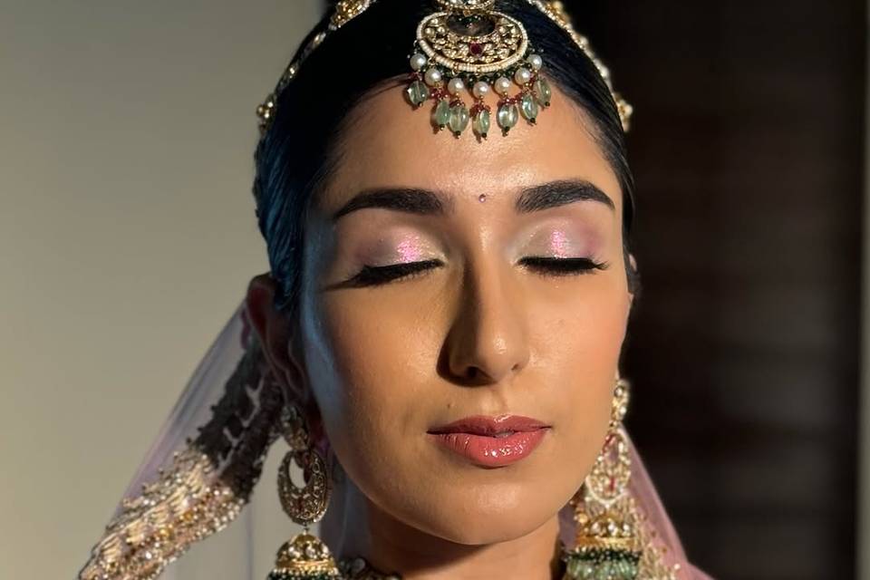 Bridal makeup