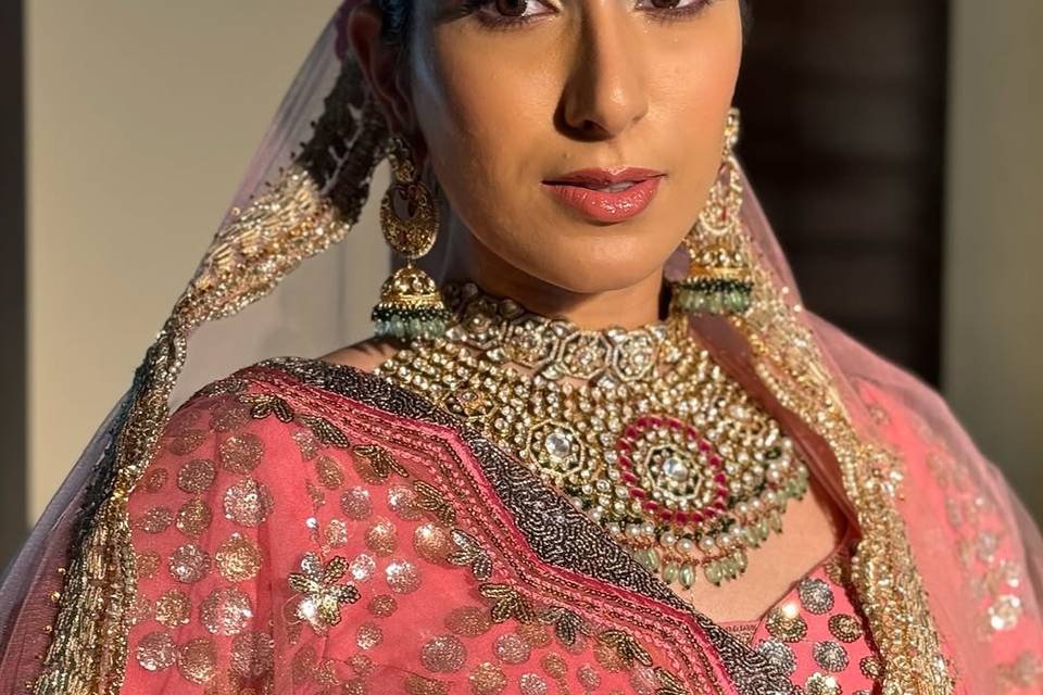 Bridal makeup