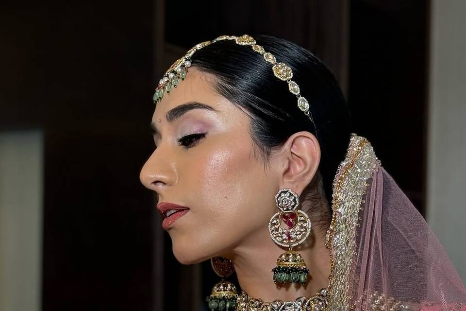 Bridal makeup