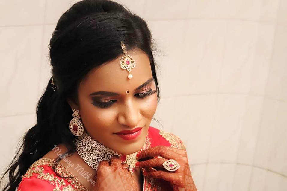 Bridal makeup