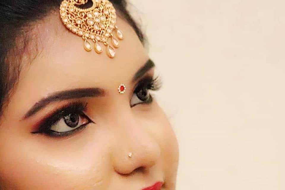 Bridal makeup