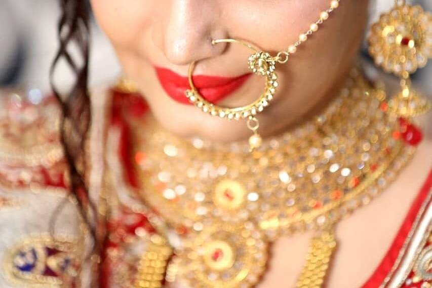 Bridal makeup