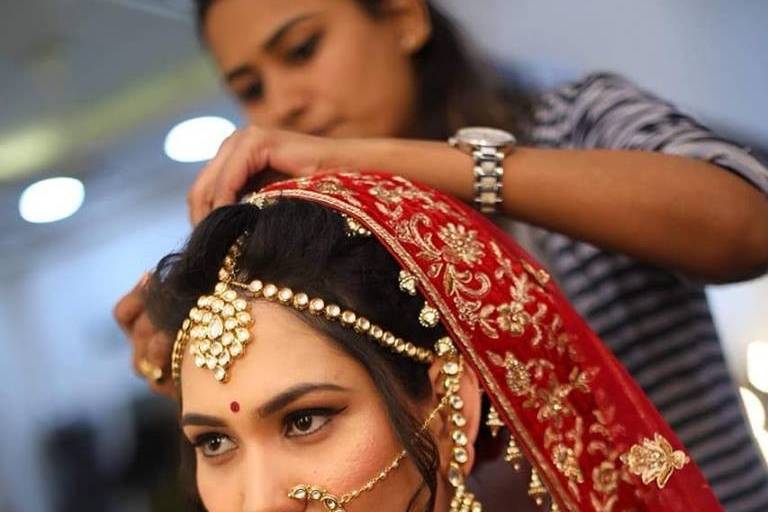 Bridal makeup