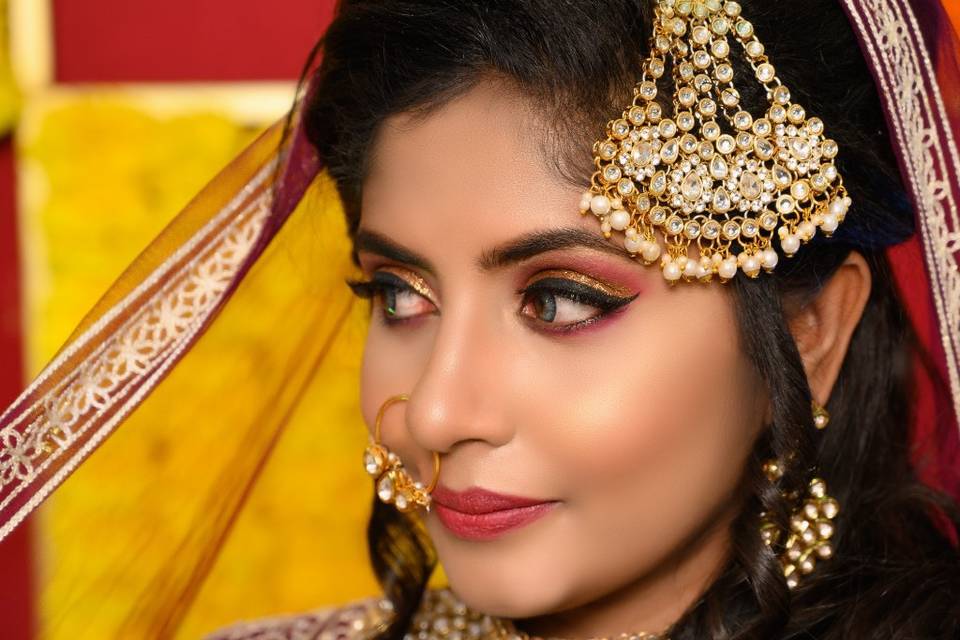 Bridal makeup