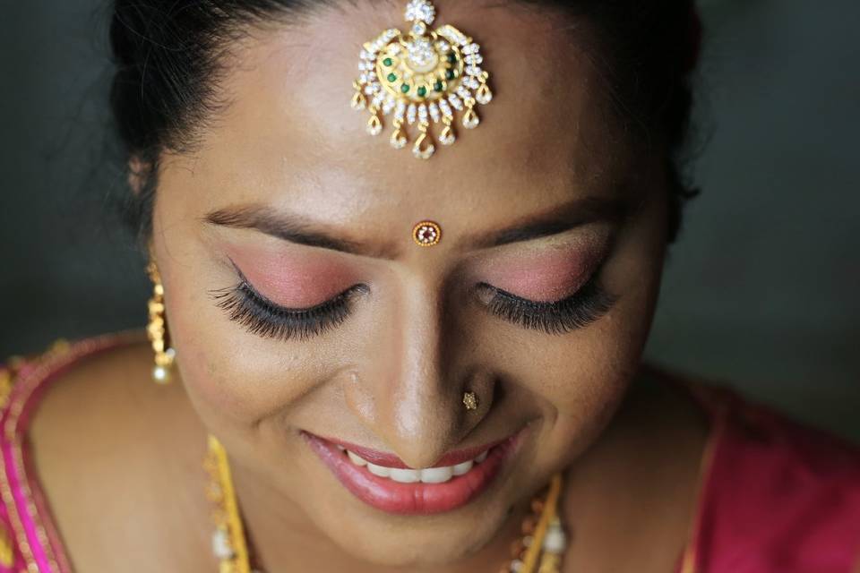 Bridal makeup