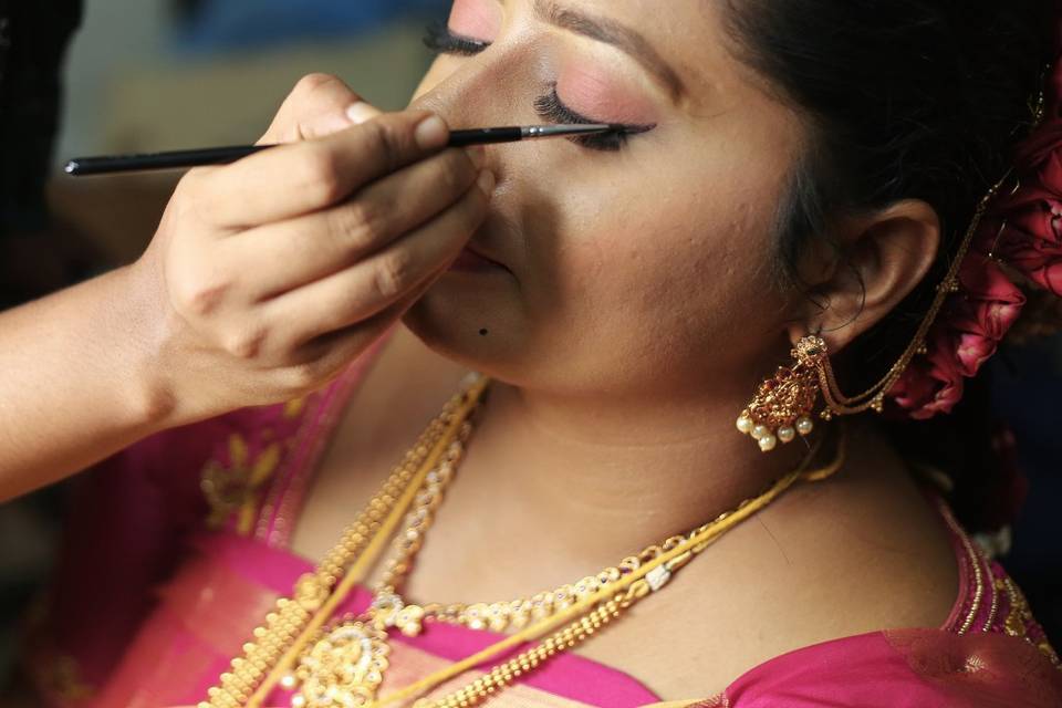 Bridal makeup