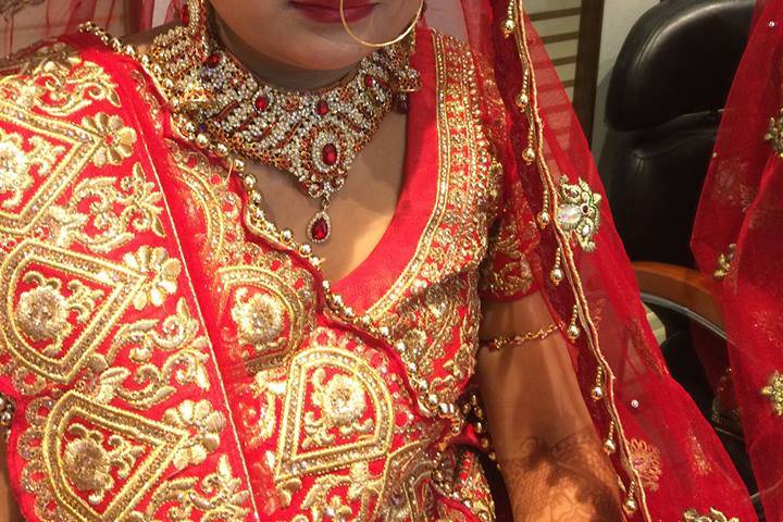 Bridal makeup