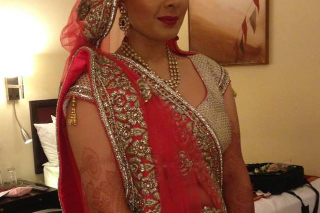 Bridal makeup