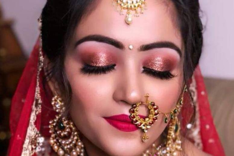 Bridal makeup