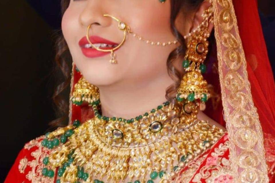 Bridal makeup