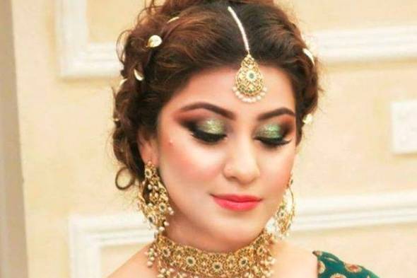 Bridal makeup