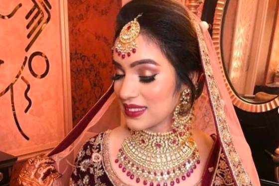 Bridal makeup