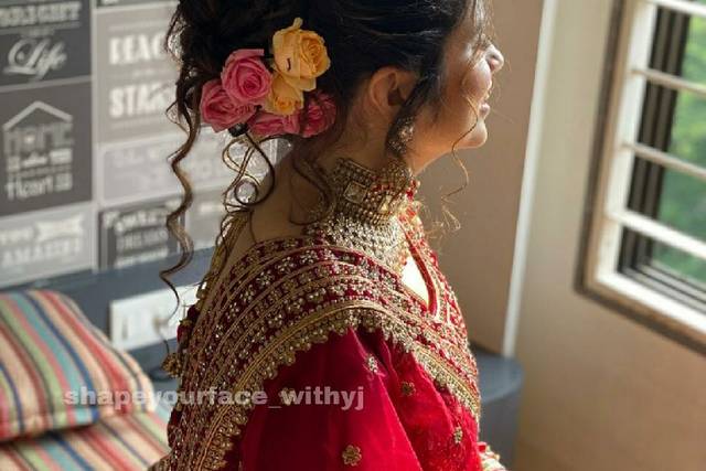 Bridal hair