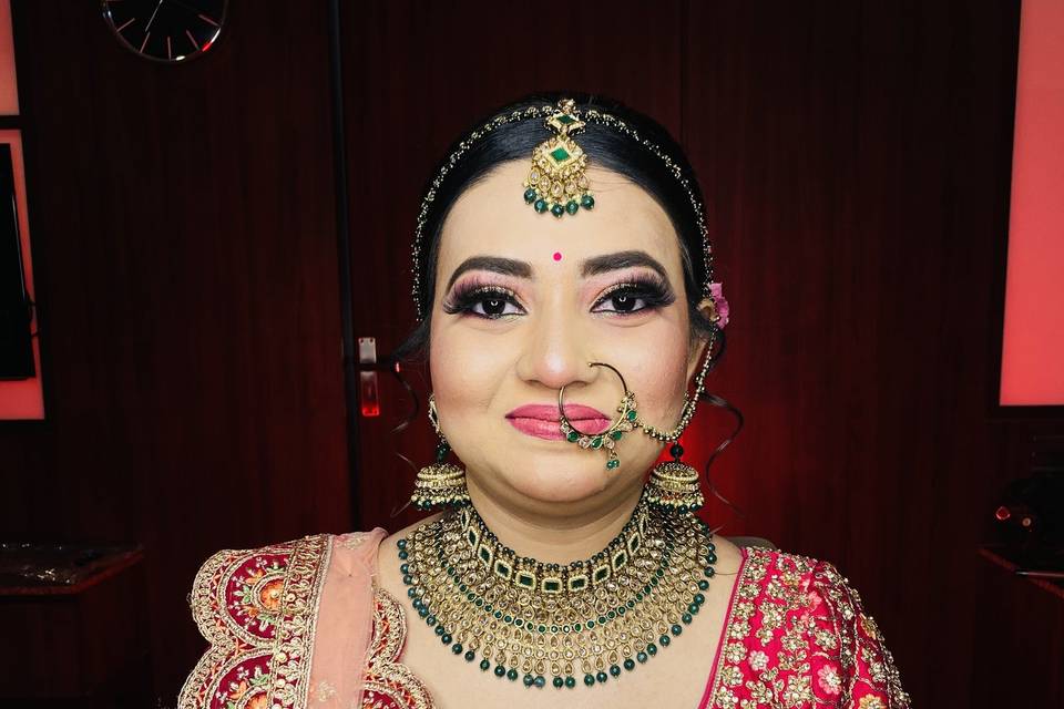 Bridal makeup