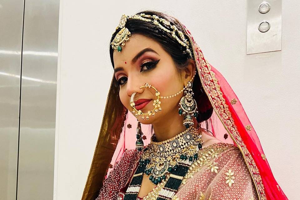 Bridal makeup