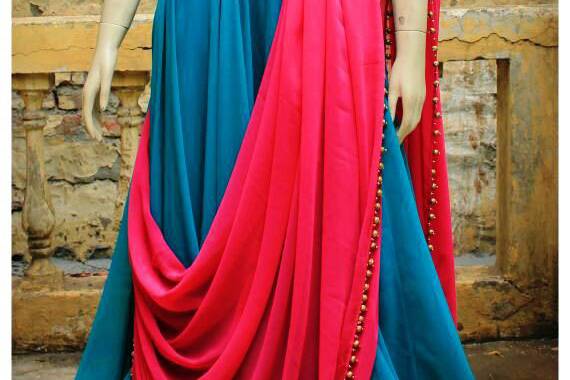 Indo western Gown