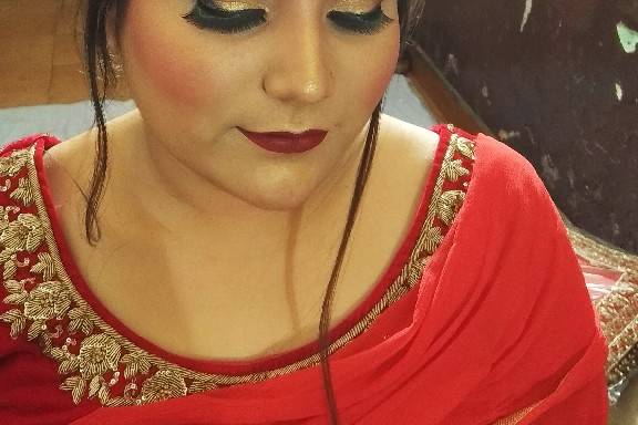 Bridal makeup