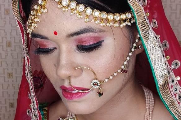 Bridal makeup