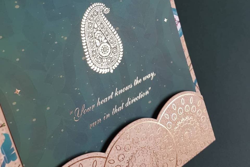 Designer Wedding Card