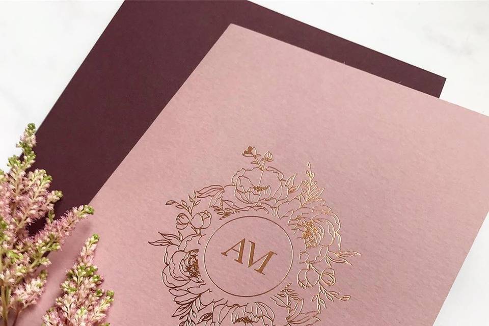 Designer Wedding Card