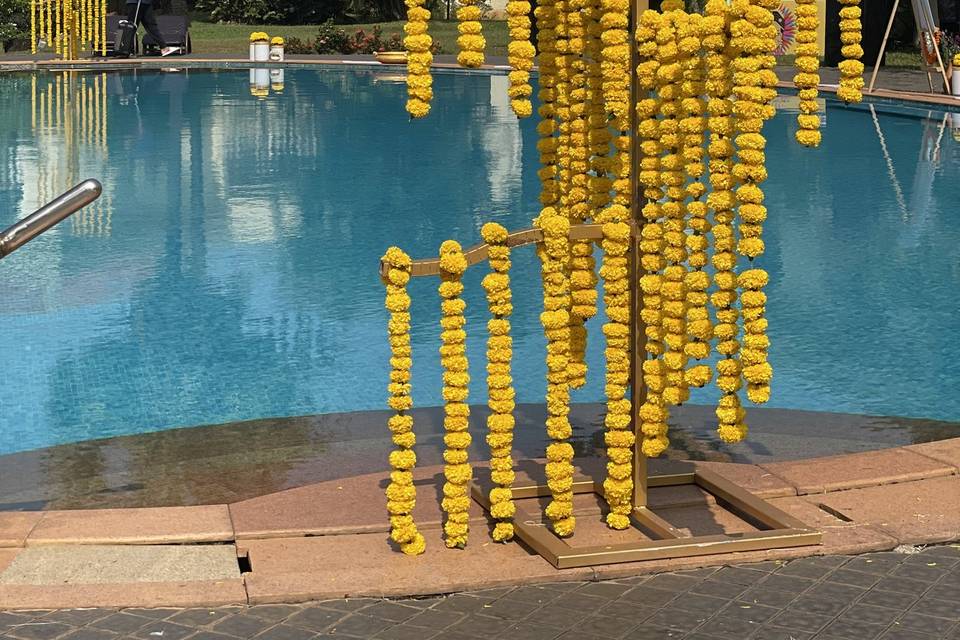 Haldi decor