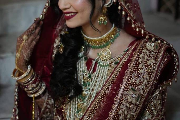 Bridal makeup