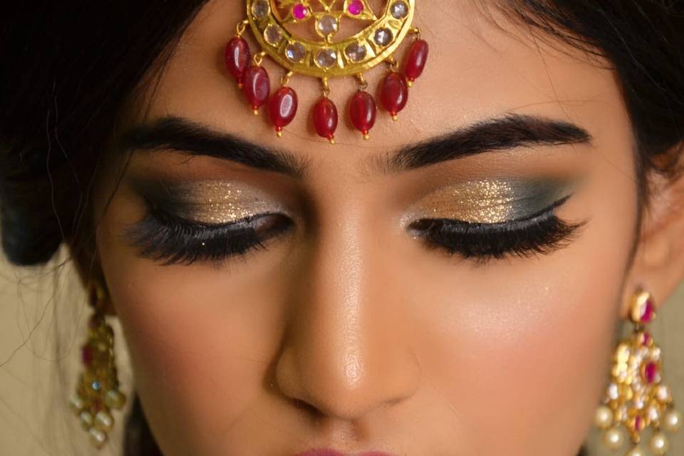 Bridal makeup