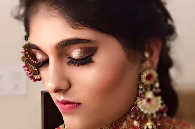 Bridal makeup