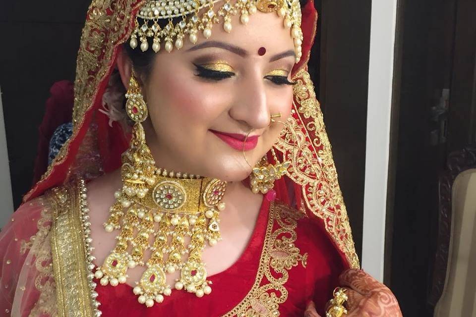 Bridal makeup