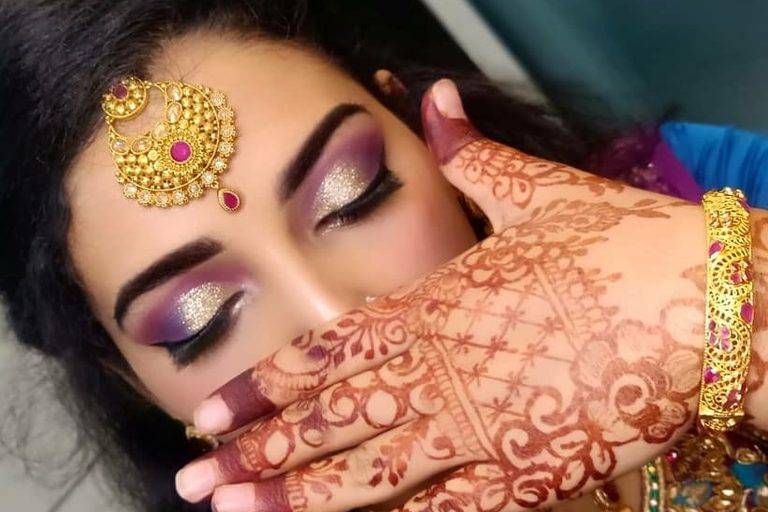 Bridal makeup