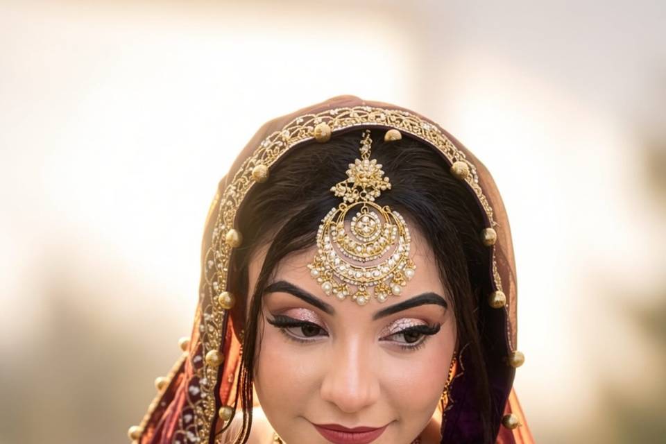 Bridal makeup