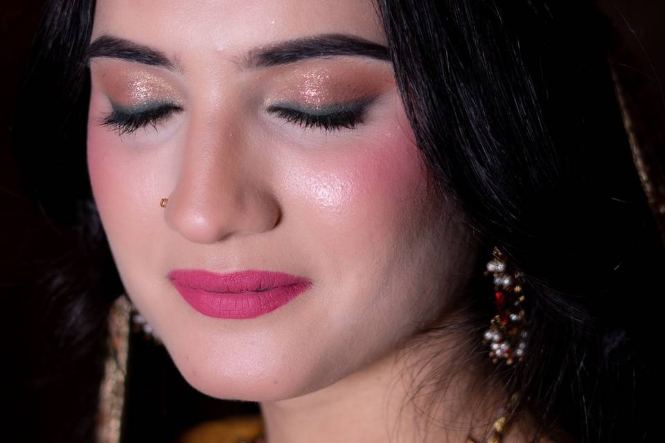 Bridal makeup