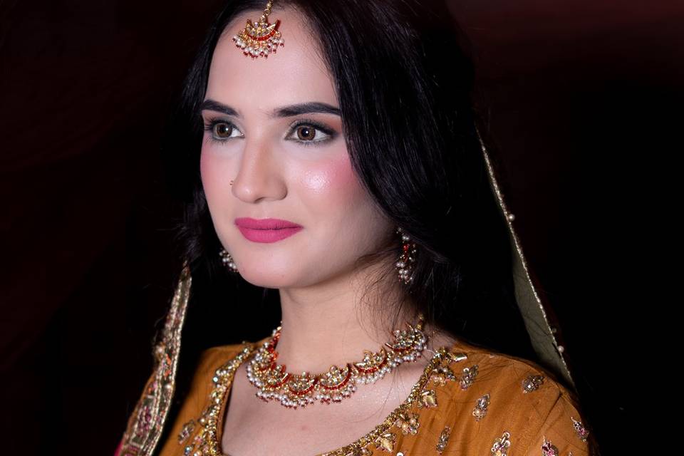 Bridal makeup
