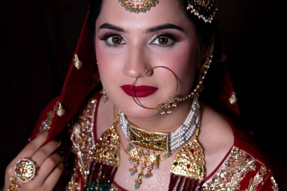 Bridal makeup