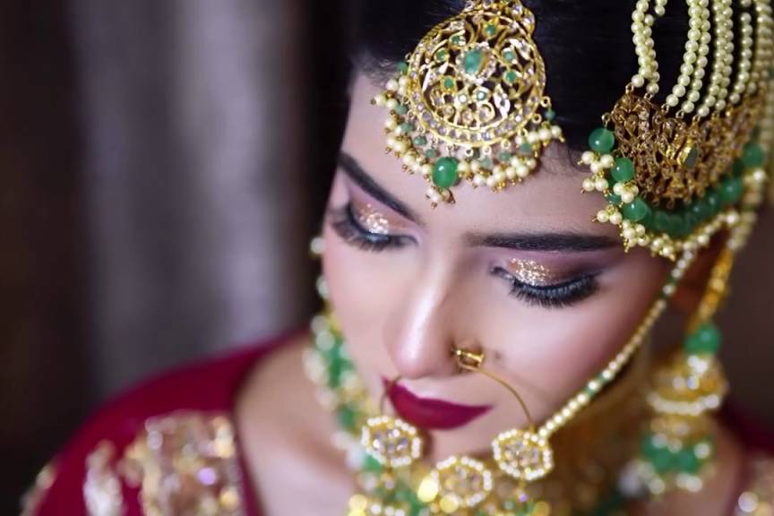 Bridal makeup