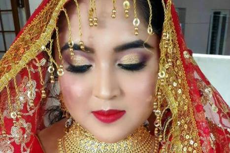 Bridal makeup