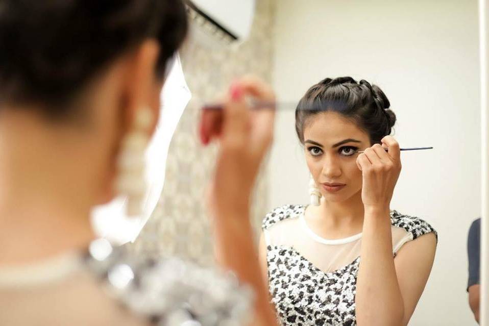 Bridal makeup