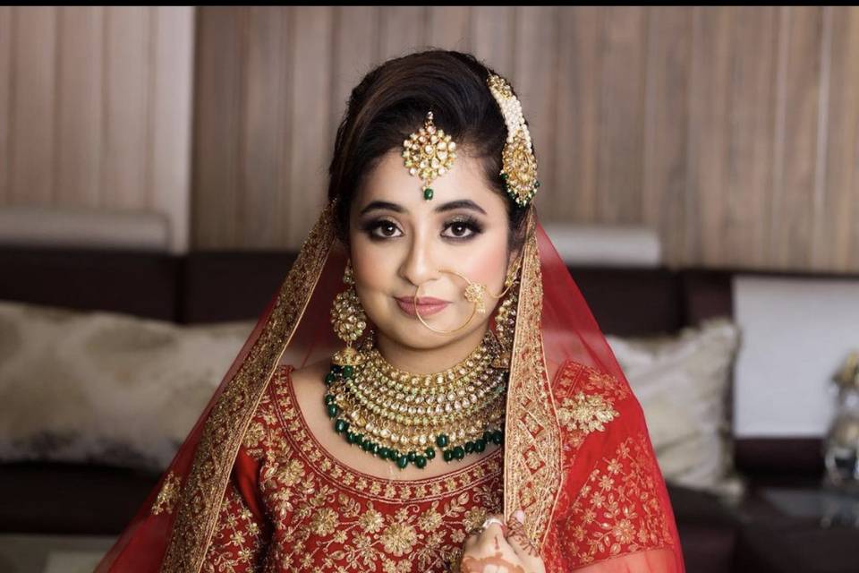 Punjabi Bridal Makeup Artist and Hair Stylist  Tejaswini