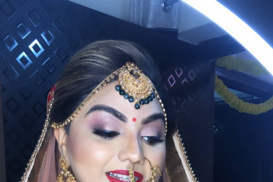 Bridal makeup