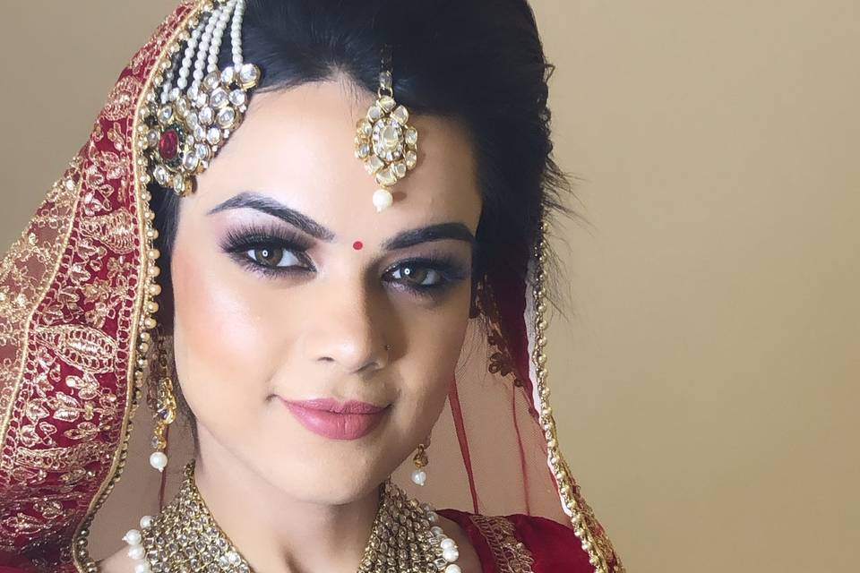 Bridal makeup