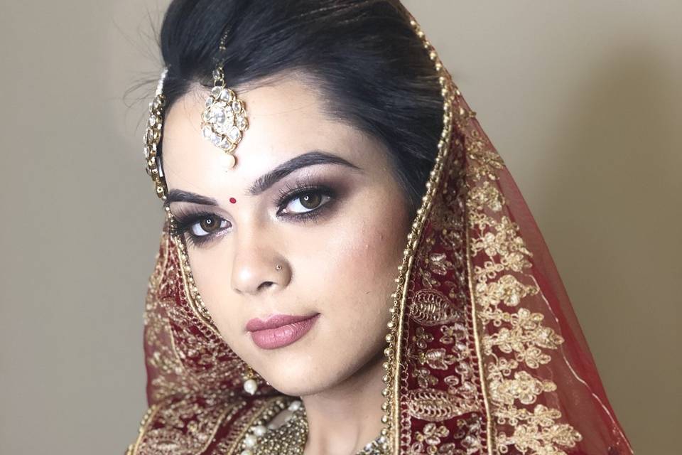 Bridal makeup