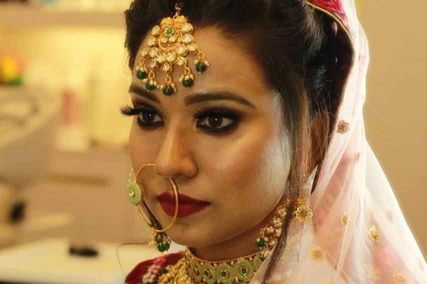 Bridal makeup