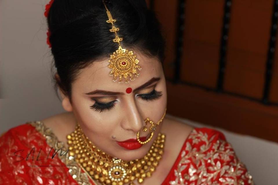 Bridal makeup