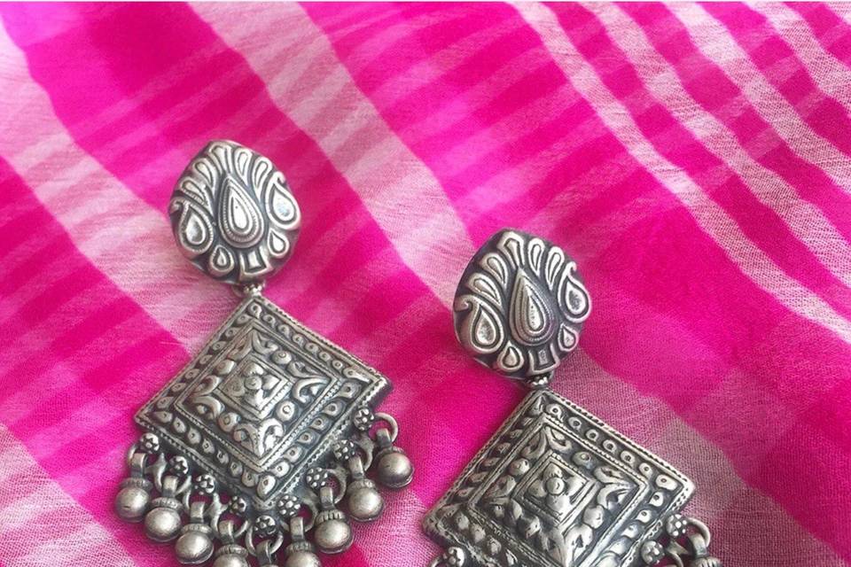 Silver Earring