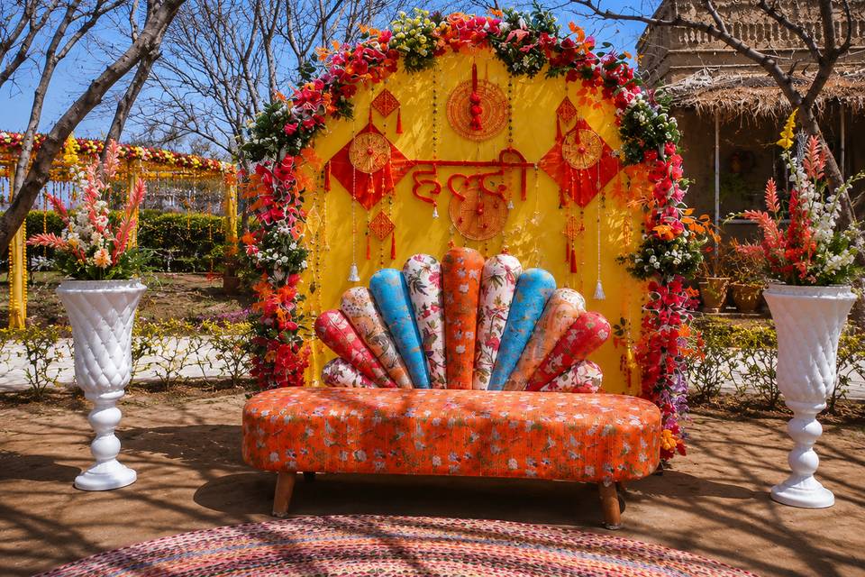 Haldi decor