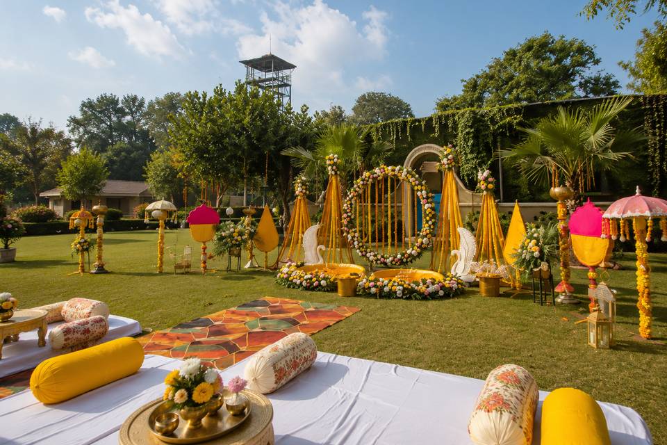 Haldi decor
